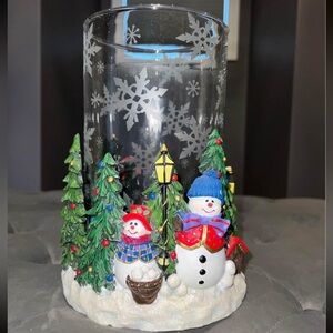 Christmas candle holder